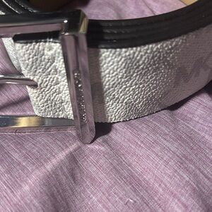 Michael Kors white belt